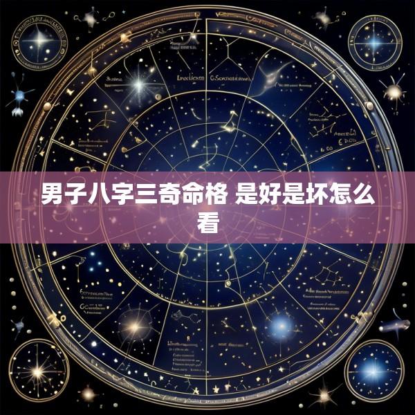 男子八字三奇命格 是好是坏怎么看