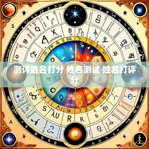 测评姓名打分 姓名测试 姓名打评分