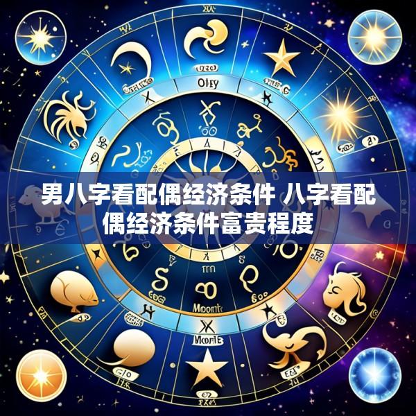 男八字看配偶经济条件 八字看配偶经济条件富贵程度