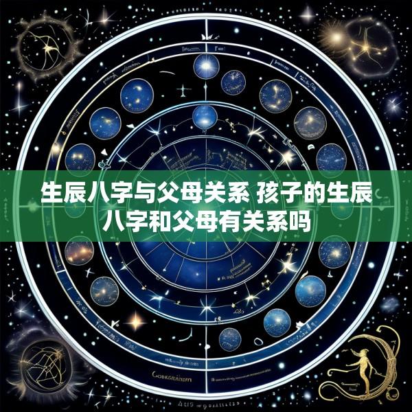 生辰八字与父母关系 孩子的生辰八字和父母有关系吗