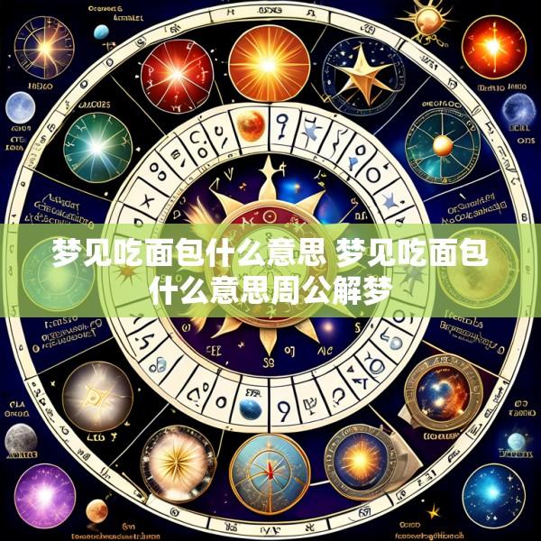 梦见吃面包什么意思 梦见吃面包什么意思周公解梦