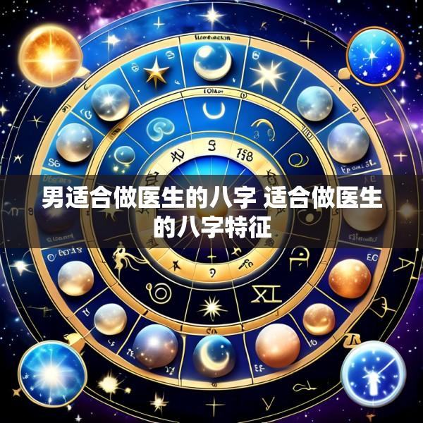 男适合做医生的八字 适合做医生的八字特征