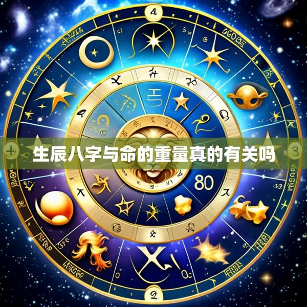 生辰八字与命的重量真的有关吗