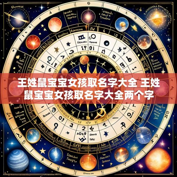 王姓鼠宝宝女孩取名字大全 王姓鼠宝宝女孩取名字大全两个字