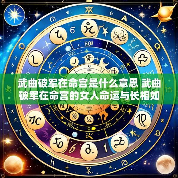武曲破军在命宫是什么意思 武曲破军在命宫的女人命运与长相如何