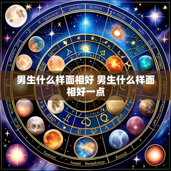 男生什么样面相好 男生什么样面相好一点