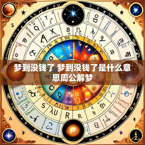梦到没钱了 梦到没钱了是什么意思周公解梦
