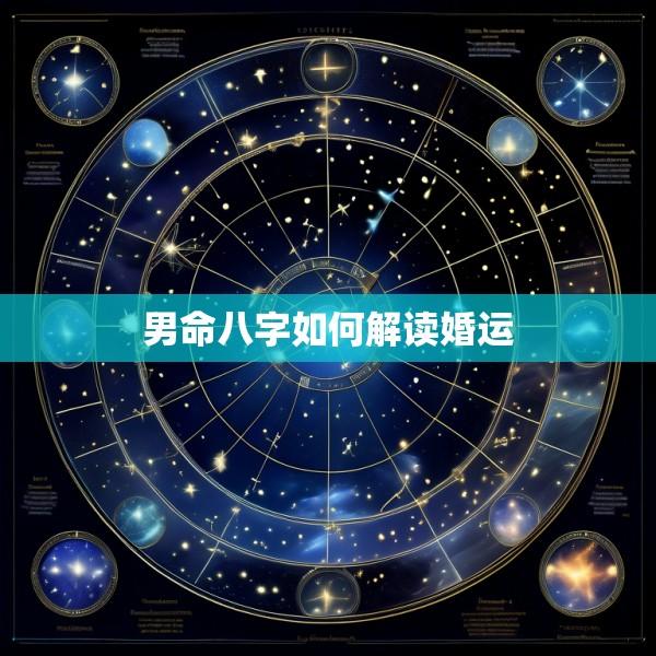 男命八字如何解读婚运