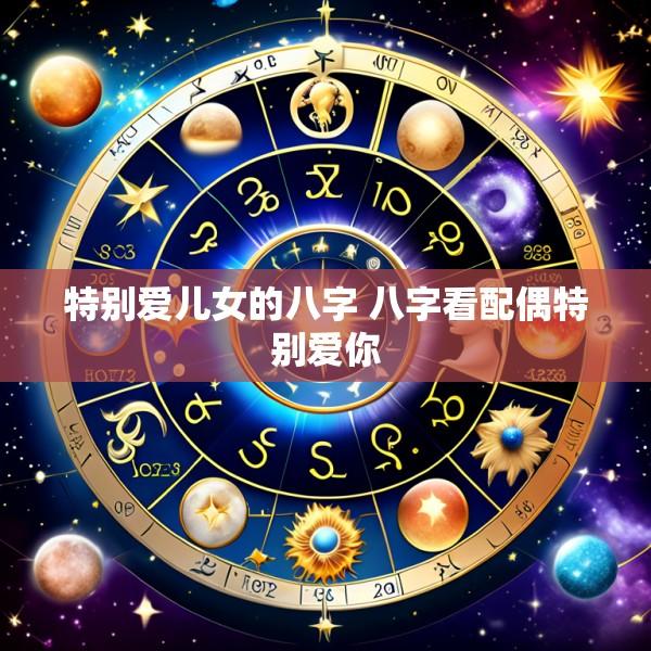 特别爱儿女的八字 八字看配偶特别爱你