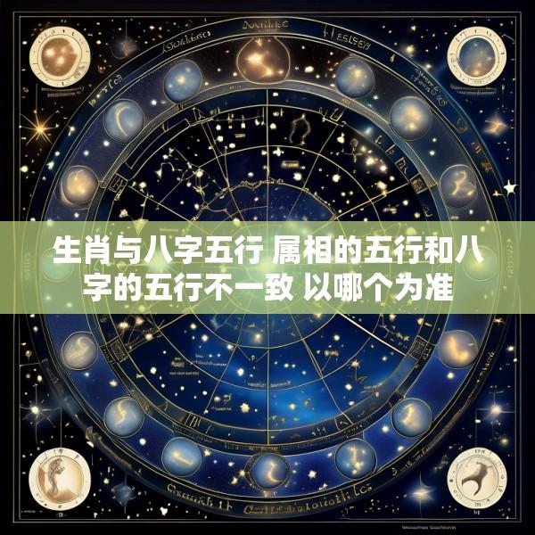 生肖与八字五行 属相的五行和八字的五行不一致 以哪个为准