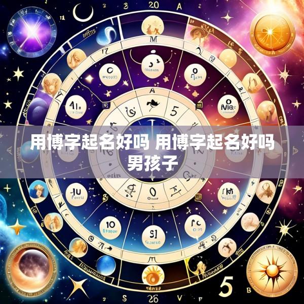 用博字起名好吗 用博字起名好吗男孩子