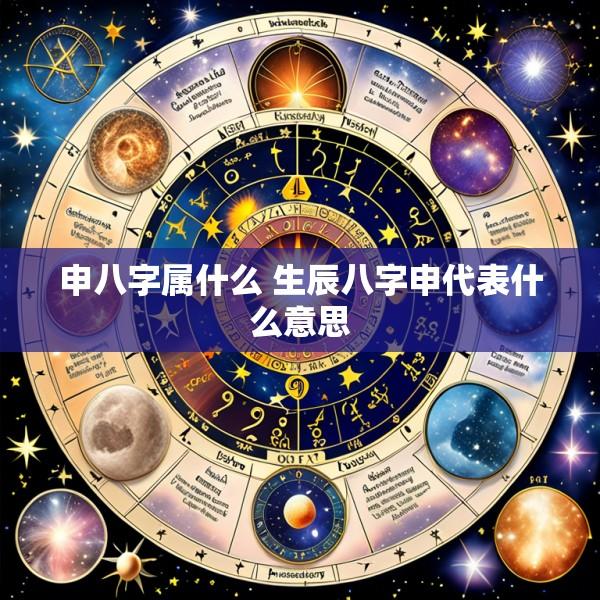 申八字属什么 生辰八字申代表什么意思