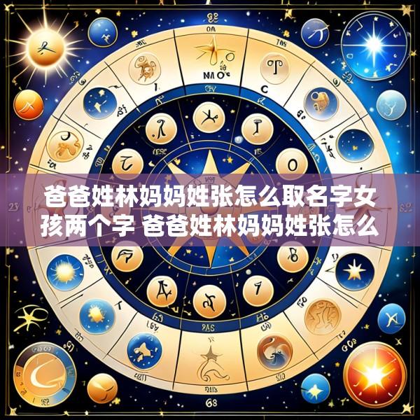 爸爸姓林妈妈姓张怎么取名字女孩两个字 爸爸姓林妈妈姓张怎么取名字女孩两个字好听