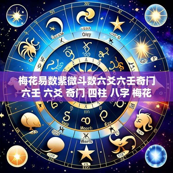梅花易数紫微斗数六爻六壬奇门 六壬 六爻 奇门 四柱 八字 梅花 紫薇 太乙