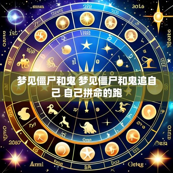 梦见僵尸和鬼 梦见僵尸和鬼追自己 自己拼命的跑
