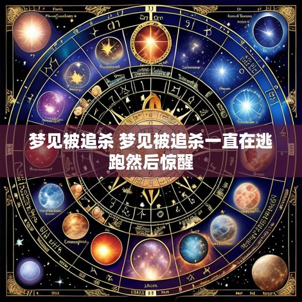 梦见被追杀 梦见被追杀一直在逃跑然后惊醒