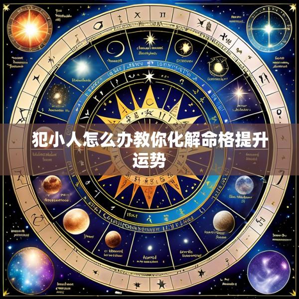 犯小人怎么办教你化解命格提升运势
