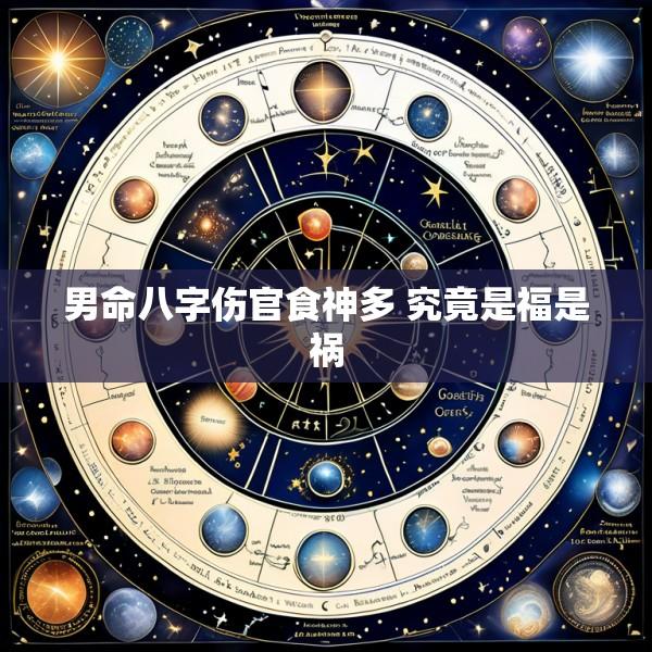 男命八字伤官食神多 究竟是福是祸
