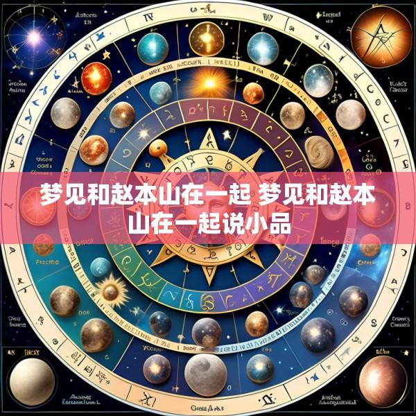 梦见和赵本山在一起 梦见和赵本山在一起说小品