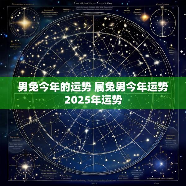 男兔今年的运势 属兔男今年运势2025年运势