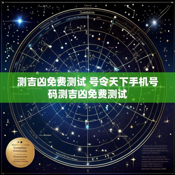 测吉凶免费测试 号令天下手机号码测吉凶免费测试