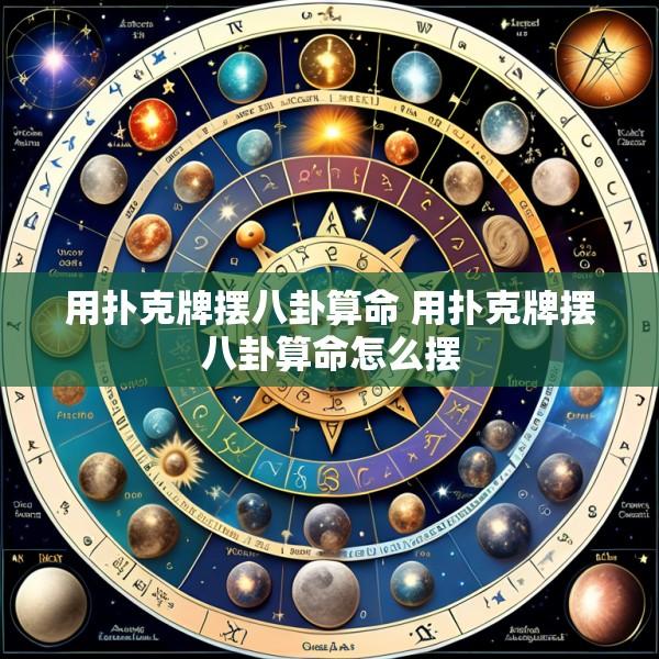 用扑克牌摆八卦算命 用扑克牌摆八卦算命怎么摆
