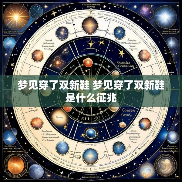 梦见穿了双新鞋 梦见穿了双新鞋是什么征兆