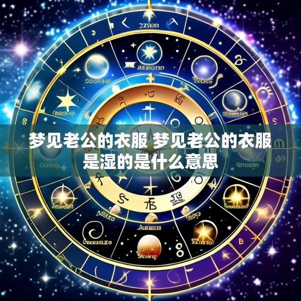 梦见老公的衣服 梦见老公的衣服是湿的是什么意思