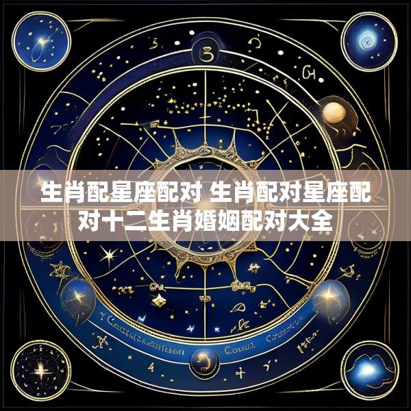 生肖配星座配对 生肖配对星座配对十二生肖婚姻配对大全