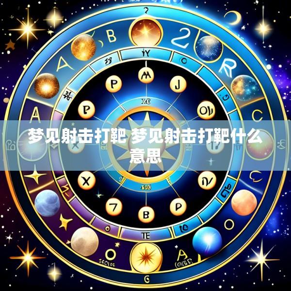 梦见射击打靶 梦见射击打靶什么意思