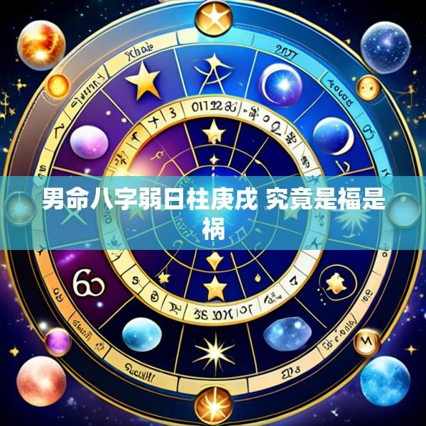 男命八字弱日柱庚戌 究竟是福是祸