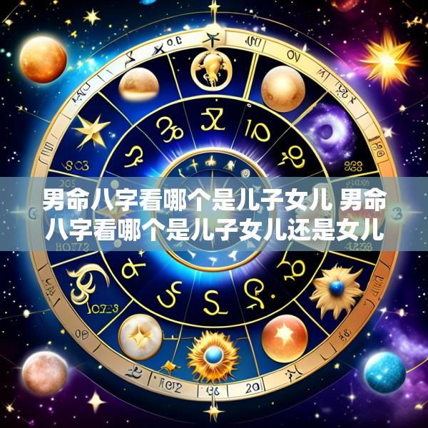男命八字看哪个是儿子女儿 男命八字看哪个是儿子女儿还是女儿