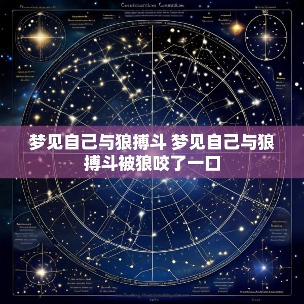 梦见自己与狼搏斗 梦见自己与狼搏斗被狼咬了一口