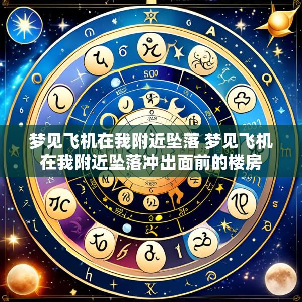 梦见飞机在我附近坠落 梦见飞机在我附近坠落冲出面前的楼房