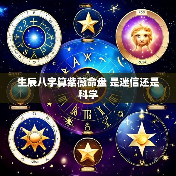 生辰八字算紫薇命盘 是迷信还是科学