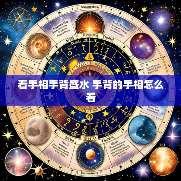 看手相手背盛水 手背的手相怎么看