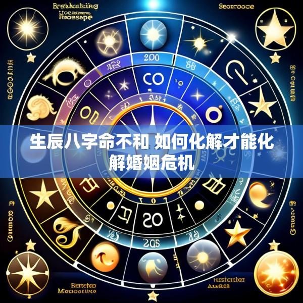 生辰八字命不和 如何化解才能化解婚姻危机