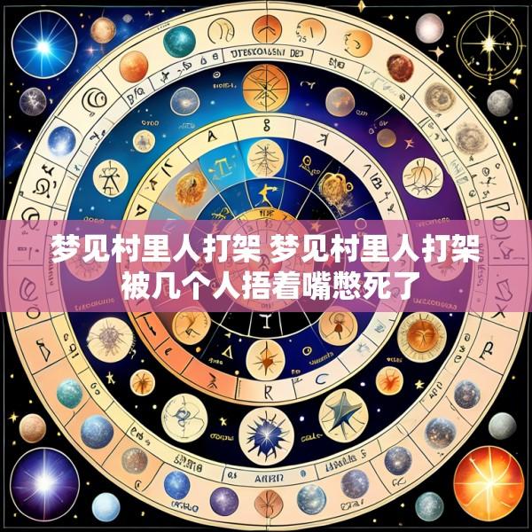 梦见村里人打架 梦见村里人打架 被几个人捂着嘴憋死了