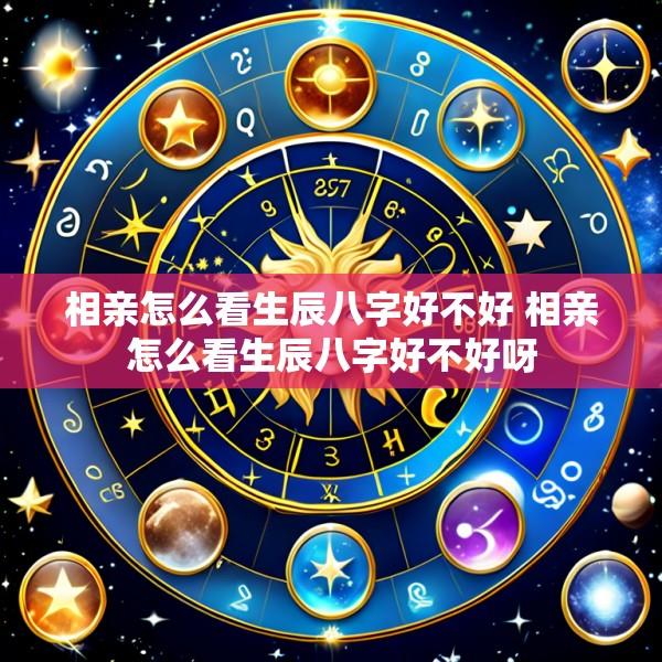 相亲怎么看生辰八字好不好 相亲怎么看生辰八字好不好呀