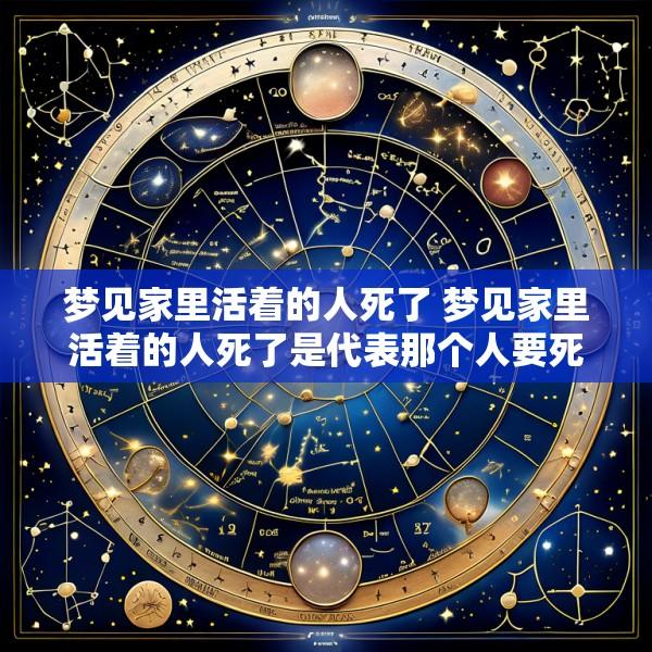 梦见家里活着的人死了 梦见家里活着的人死了是代表那个人要死了
