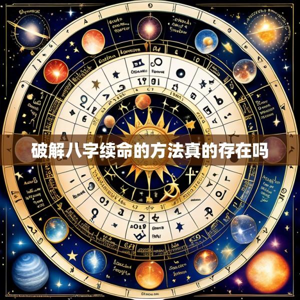 破解八字续命的方法真的存在吗