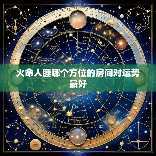 火命人睡哪个方位的房间对运势最好