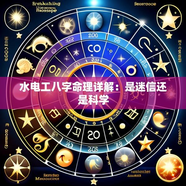 水电工八字命理详解：是迷信还是科学