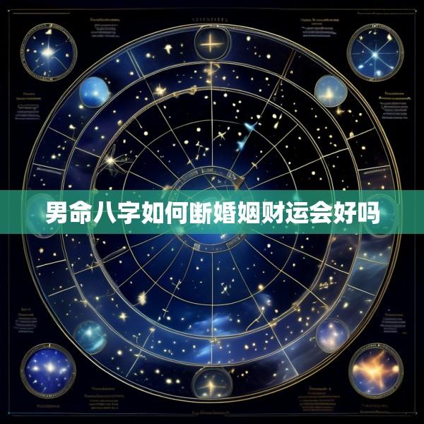 男命八字如何断婚姻财运会好吗
