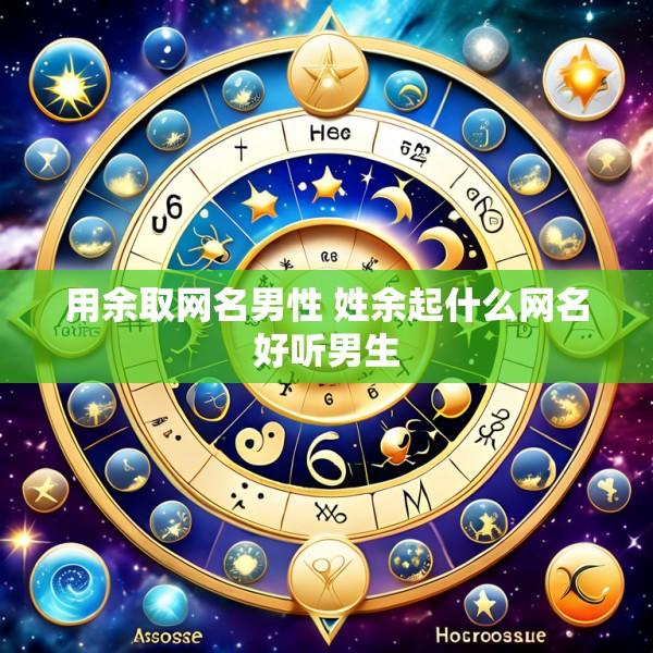 用余取网名男性 姓余起什么网名好听男生