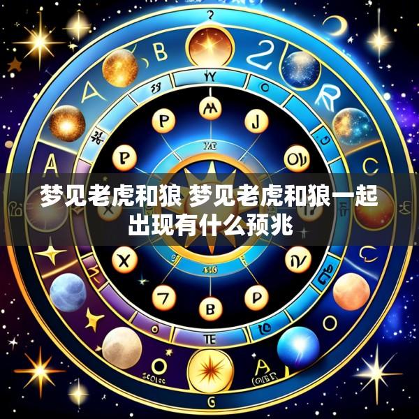 梦见老虎和狼 梦见老虎和狼一起出现有什么预兆