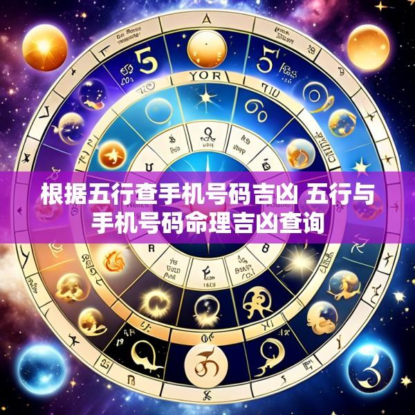 根据五行查手机号码吉凶 五行与手机号码命理吉凶查询