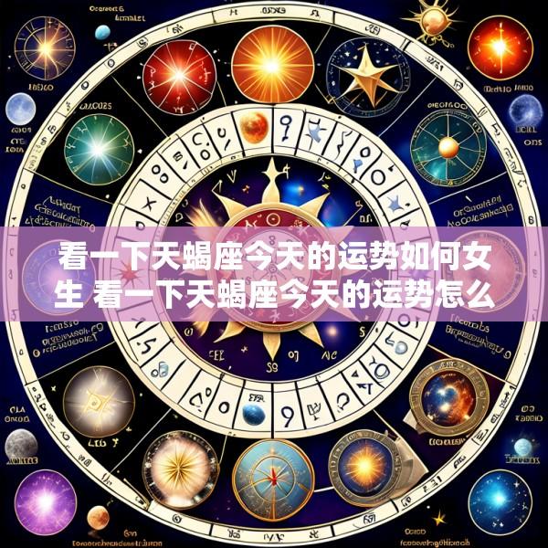 看一下天蝎座今天的运势如何女生 看一下天蝎座今天的运势怎么样