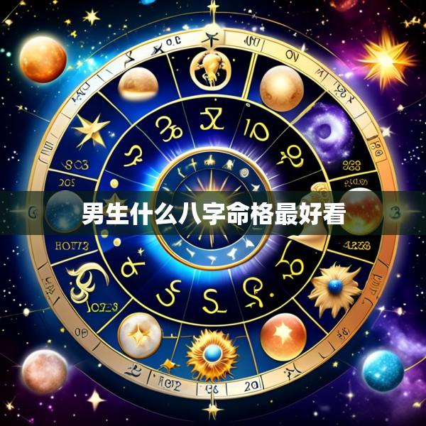 男生什么八字命格最好看