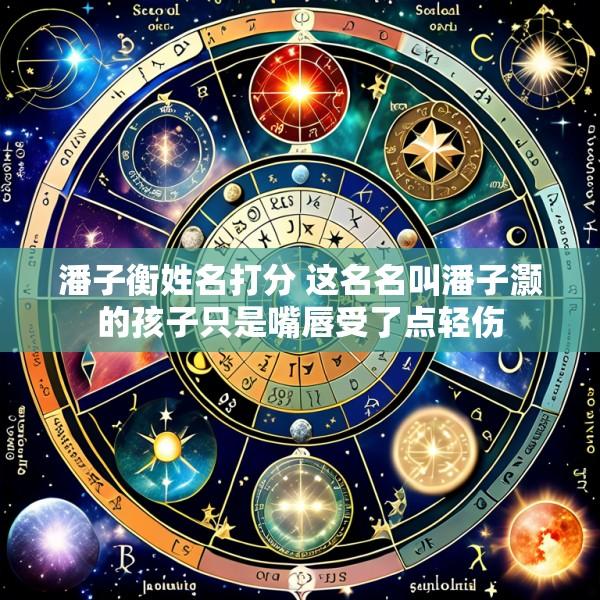 潘子衡姓名打分 这名名叫潘子灏的孩子只是嘴唇受了点轻伤